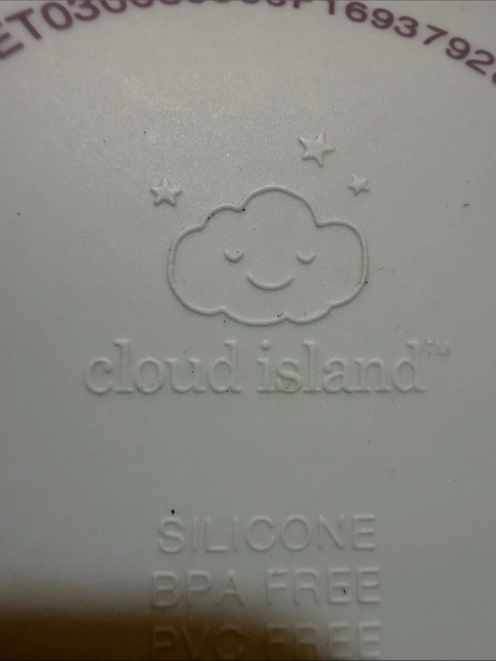 cloud island Silicone Bib Set - Red, Mint, Cream, White